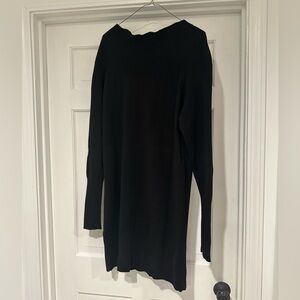 Stella McCartney black sweater tunic dress